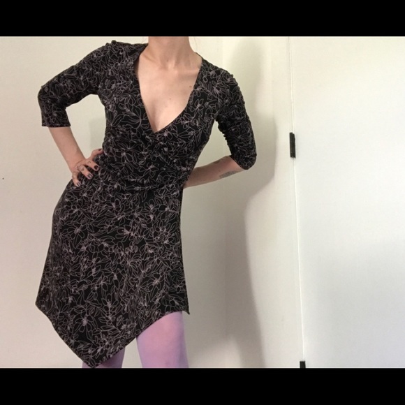 New York & Company Classic Wrap Dress Y2K - Picture 6 of 11
